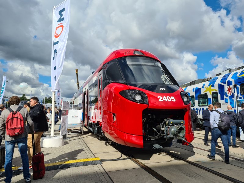 De Coradia Stream HC van Alstom voor het Luxemburgse CFL. (Rechten: Treinenweb)