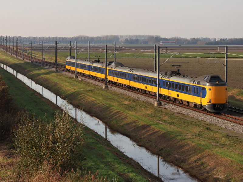 De Hanzelijn zal op 11 december weer in gebruik worden genomen na herstel van de schade. (Foto: Pjedro22)