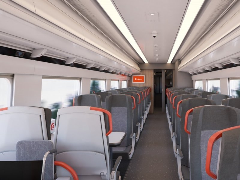 Dit is de coup voor de regionale stoptrein. (Foto: CAF)