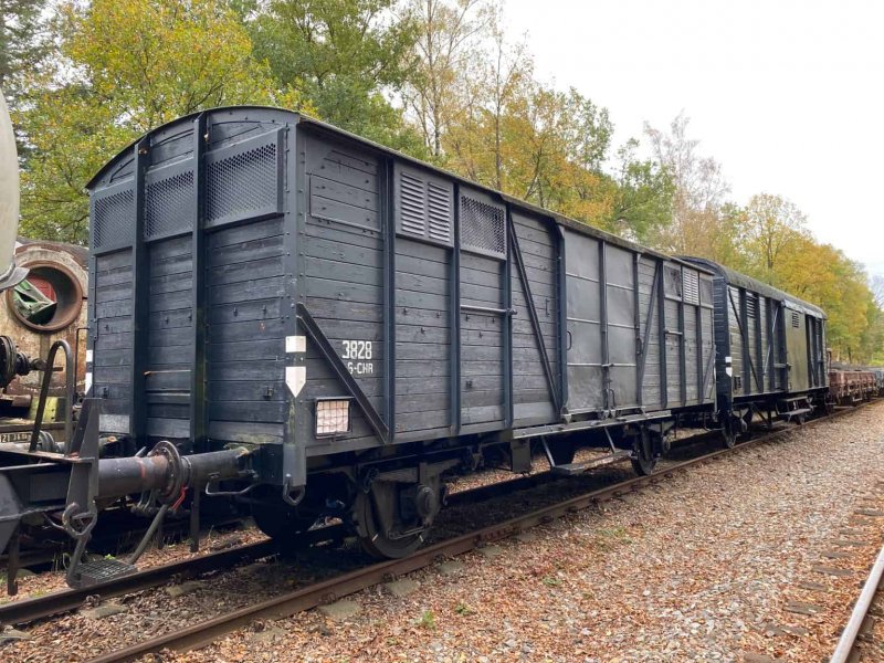 Zo zagen de wagens er voorheen uit. (Foto: VSM)