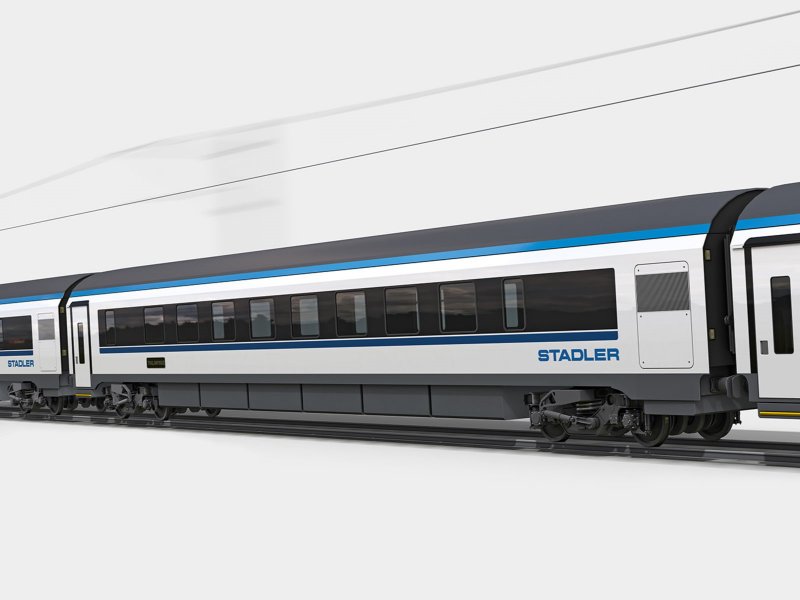 Een concept van een slaaprijtuig die Stadler kan leveren. (Foto: Stadler)