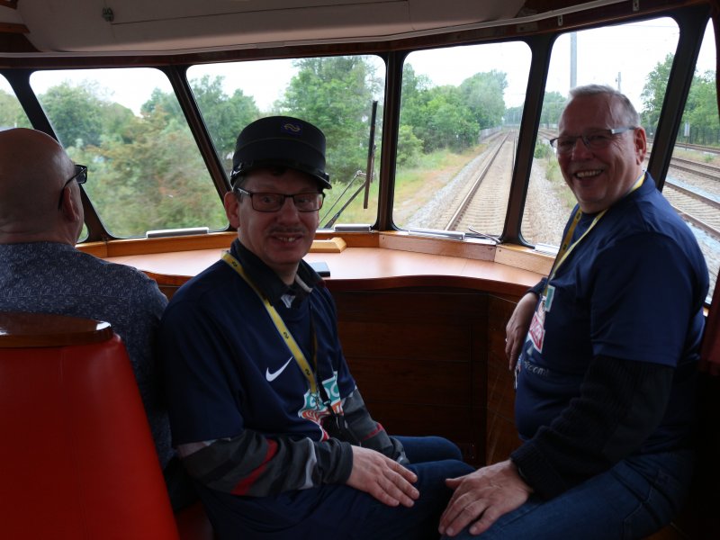 Ook een ritje met 'de Kameel' van het Spoorwegmuseum is mogelijk tijdens de Spoorwensdagen. (Foto: Treinenweb.nl)