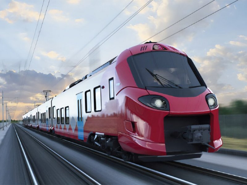 De kop doet denken aan de Coradia Stream voor Luxemburg, en doet ook als vorm ook denken aan de ICNG van NS. (Foto: RRA)