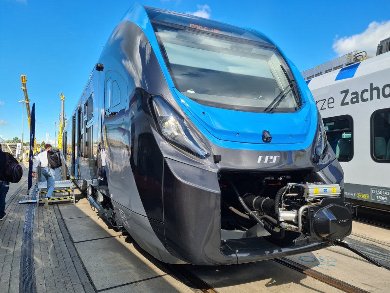 De presentatie van de FPS Plus tijdens InnoTrans. (Rechten: Treinenweb.nl)