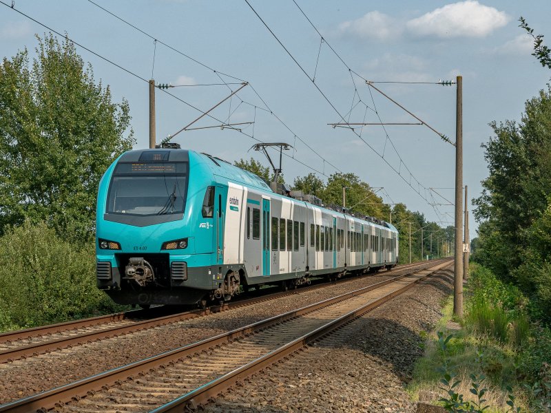 De Eurobahn tussen Hengelo en Bielefeld heeft deze maand al 56 keer niet kunnen rijden. (Foto: Rob Dammers)