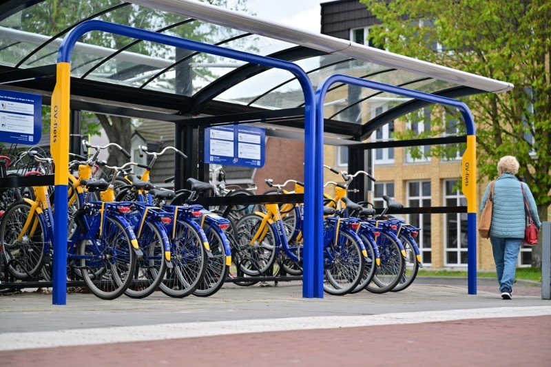 NS kampt met een storing in de uitgifte van OV-fietsen. (Foto: NS)