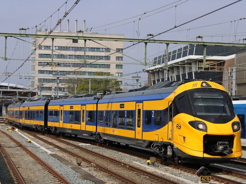 De nieuwe ICNG van de NS die momenteel op twee trajecten rijdt. (Foto: Gerrit-Jan van den Berg)