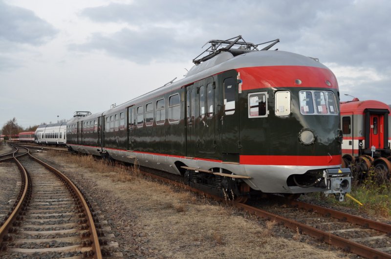 Een archieffoto van de Mat' 36 252 toen die in Duitsland deels gecompletiseerd werd. (Foto: Spoorwegmuseum)