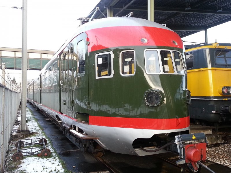 Het Mat'36 treinstel keert zaterdag weer terug naar het Spoorwegmuseum. (Foto: Maurits90)