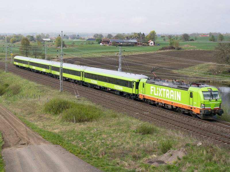 FlixTrain heeft een aanvraag gedaan bij ACM voor twee treinen per dag in beide richtingen naar Duitsland. (Foto: Richard Latten)