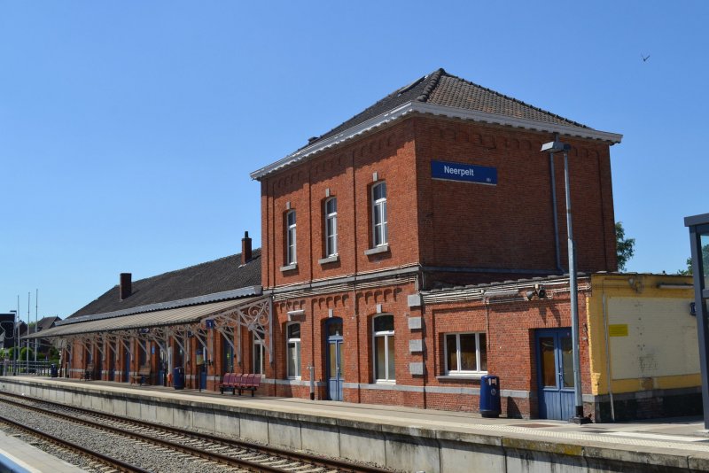 Door een fout in het omroepsysteem waren dinsdag op veel stations in Belgi de berichten in vier talen te horen. (Foto: ArcheoNet Vlaanderen)