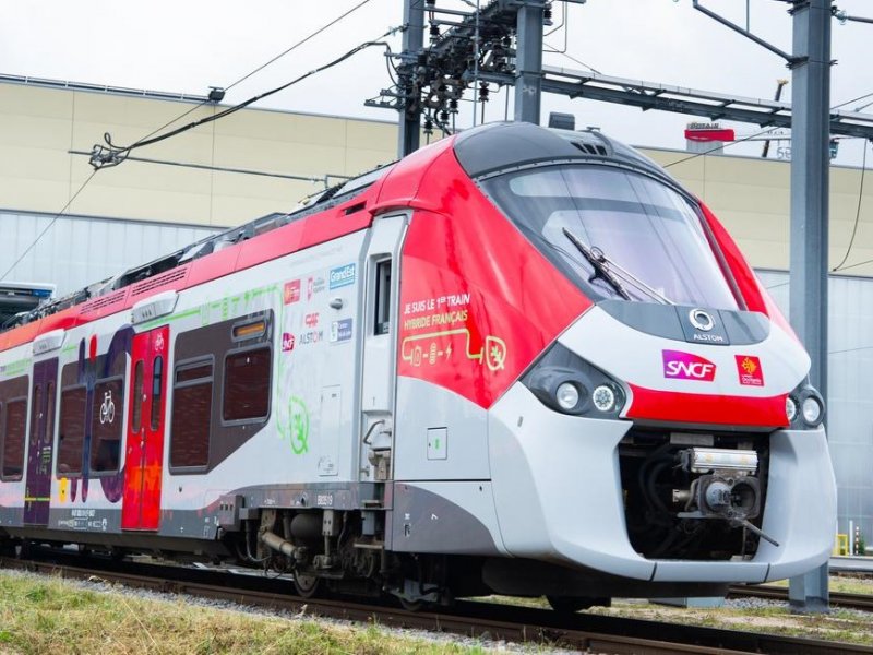 Succesvolle testen voor eerste hybride regionale Rgiolis-trein in Frankrijk. (Foto: Emmanuel Grimault)