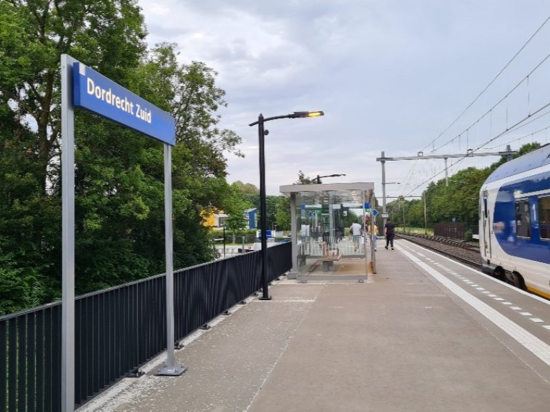 Op 10 juli is het station opnieuw geopend na de verbouwing. (Foto: Treinenweb.nl)