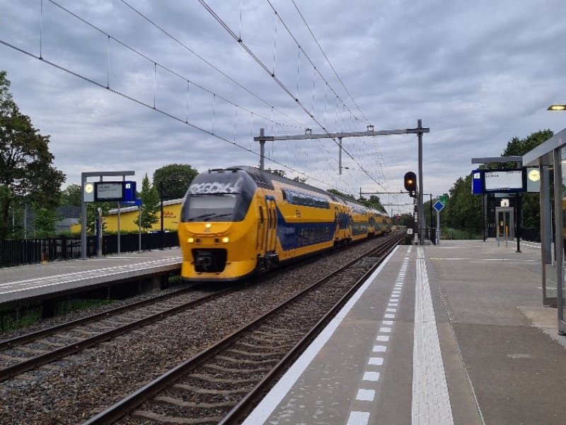 Het station is voorzien van beter comfort voor de reiziger. (Foto: Treinenweb.nl)