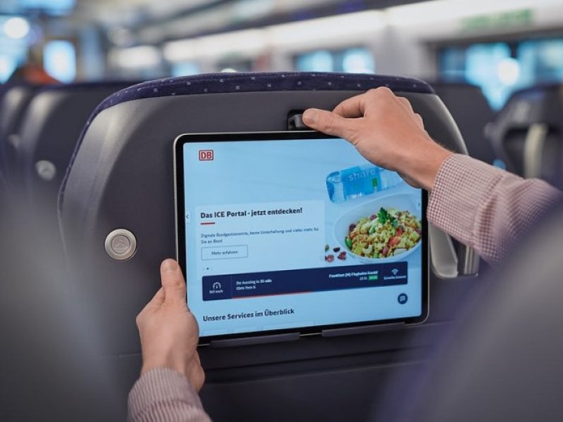 De trein is voorzien van Wifi. (Foto: NS)