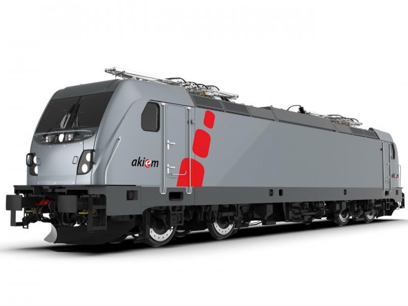 De Traxx 3 MS van Alstom die door Akiem wordt aangeschaft. (Foto: Alstom)