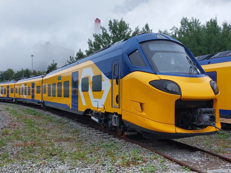 De ICNG-trein die ingezet zal worden als intercity naar Brussel. (Foto: NS)