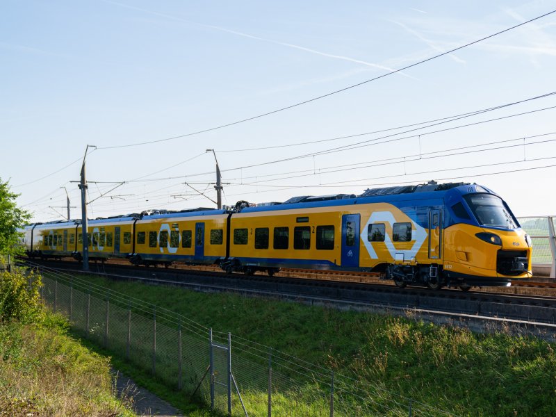 Het type trein dat gestrand is. Deze foto is een archieffoto en gaat niet om de bewuste trein. (Foto: NS)