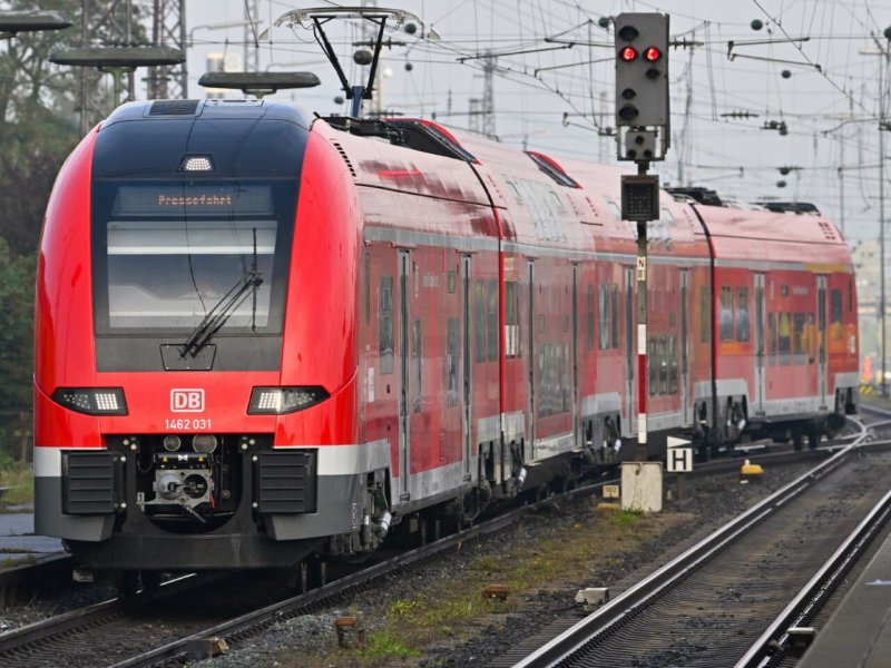 De nieuwe Siemens Desiro HC die vanaf december in dienst komt in Beieren en Thringen. (Foto: Siemens AG)