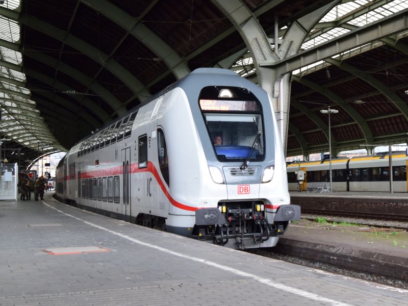 De Deutsche Bahn rijdt woensdag en donderdag een nooddienstregeling vanwege de staking. (Foto: Thijs Nuis)