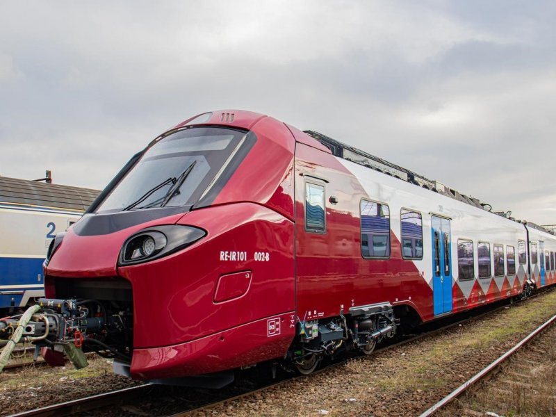 De aankomst van de eerste trein in Boekarest. (Foto: Trenuri Romnia)