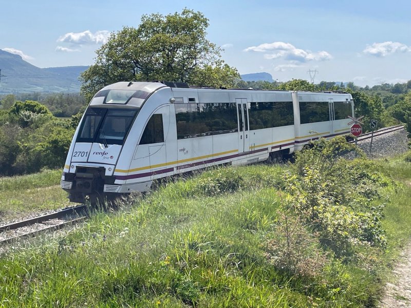 Rail Away brengt de kijkers ook mee naar de sporen van Spanje. (Foto: EO/Rail Away)