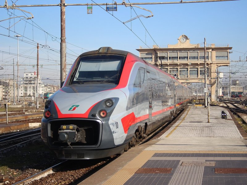 De ETR700 zal ingezet worden tussen Itali en Sloveni. (Foto: Superalbs)