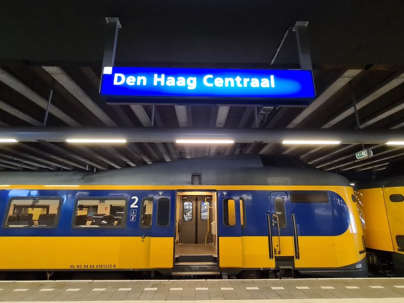 Op zaterdag en zondag 2 en 3 maart en van zaterdag 9 tot en met woensdag 13 maart vinden er werkzaamheden plaats op Den Haag Centraal.  (Foto: Treinenweb)