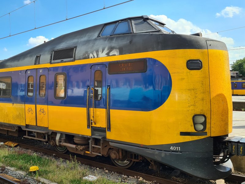De ICM 'Koploper' 4011 maakt op vrijdag 3 mei een afscheidsrit door een deel van Nederland. (Foto: Treinenweb)