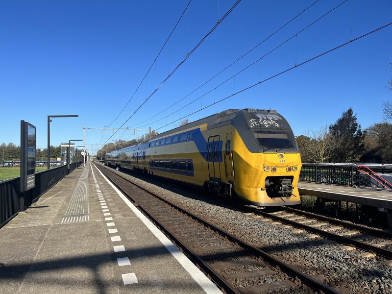 Het station van Den Helder Zuid krijgt een opknapbeurt. (Foto: Chantal)