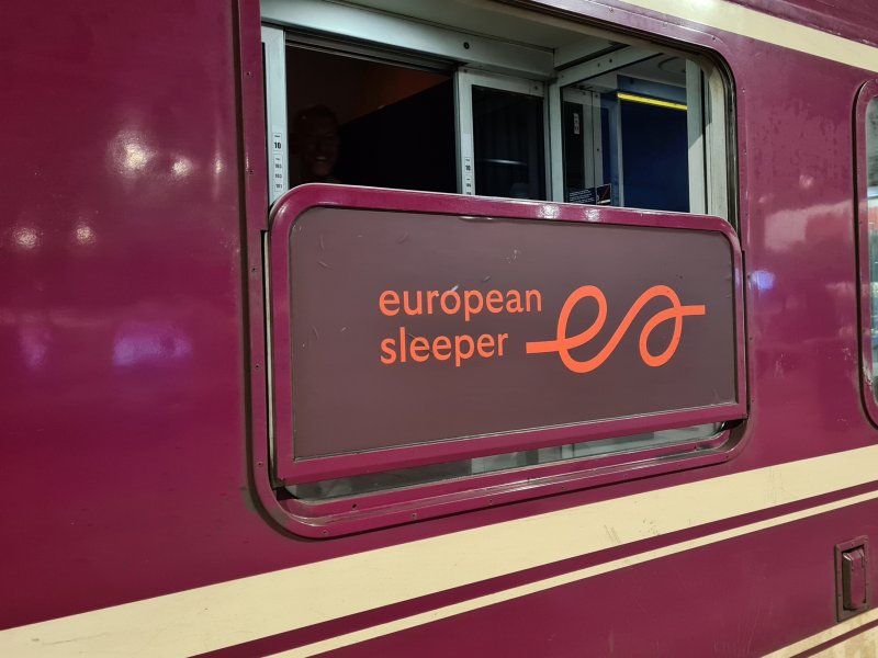 European Sleeper wil vanaf 2028 Brussel en Nederland rechtstreeks met Scandinavi� verbinden. (Foto: Treinenweb.nl)