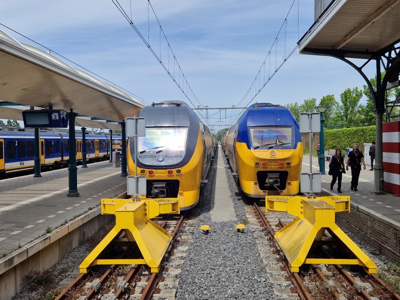 Station Vlissingen, het eindpunt van de Zeeuwse Lijn. (Foto: Treinenweb)