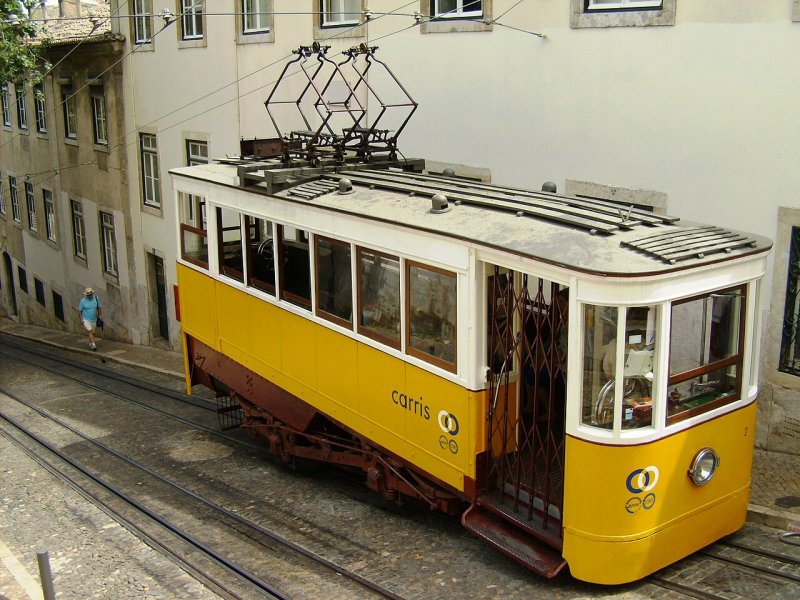 Een archieffoto van de bekende kabeltram. (Foto: Carlos Luis M C da Cruz/CC)