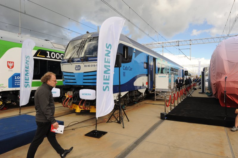 De stuurstandwagen van de Siemens Vectouro. (Rechten: Bahn-Journalist)