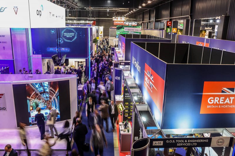 Ook binnen in het beursgebouw was er veel te bewonderen. (Rechten: L. Recki/ P. Swiderski, TRAKO)