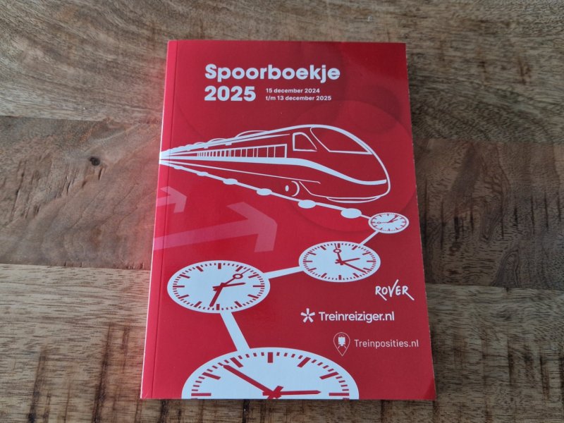 De editie die vorig jaar uitkwam. (Foto: Clayweb / Treinenweb)