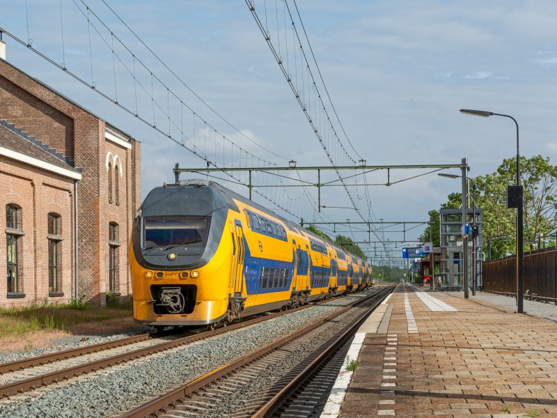 Het station van Geldermalsen gaat de komende maanden op de schop. (Foto: Rob Dammers)