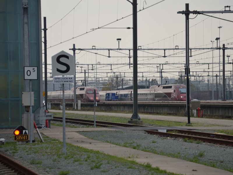 De wissels op de Watergraafsmeer worden voortaan allemaal centraal bediend. (Foto: Steven Lek)