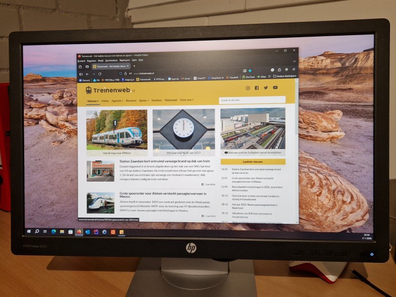 Het jaar 2025: Zo werd Treinenweb.nl bezocht...