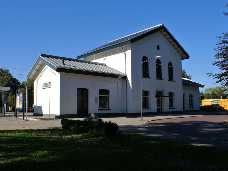 Historisch station Vught verhuist dit jaar vanwege verdiepte spoorbaan