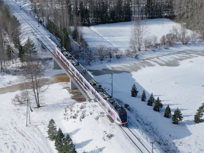 Finland zet een grote stap naar automatische treinen met ATO en ETCS. (Foto: Siemens Mobility)