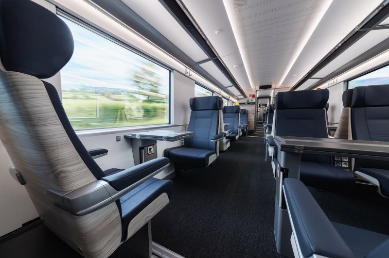 De eerste klasse. (Rechten: Westbahn / Stefan Lengsteiner)