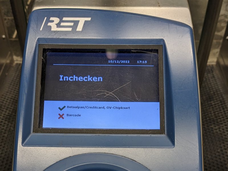 Inchecken bij de RET is op 1 april erg muzikaal. (Rechten: Donald Trung Quoc Don (Creative Commons))