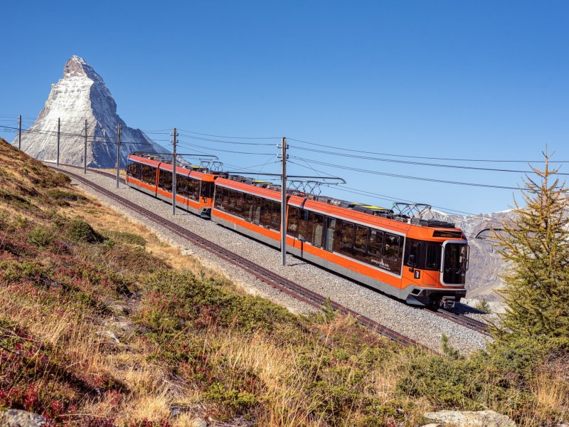 Stadler levert nieuwe tandradtreinen voor iconische route naar de Matterhorn