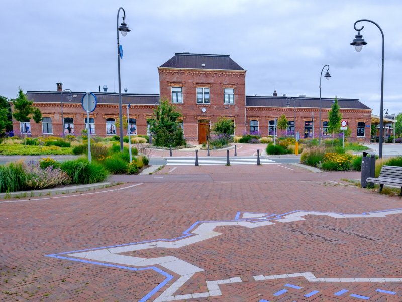 Station Delfzijl zwaar vernield door vandalisme