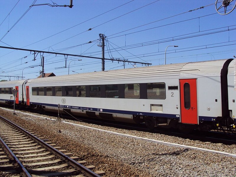 Een van de rijtuigen die in de Torrowland Express zit, maar dan zonder de fraaie bestickering. Mocht je een foto hebben, dan is de redactie zeer ge�nteresseerd. (Foto: Stratorswift (Creative Commons))