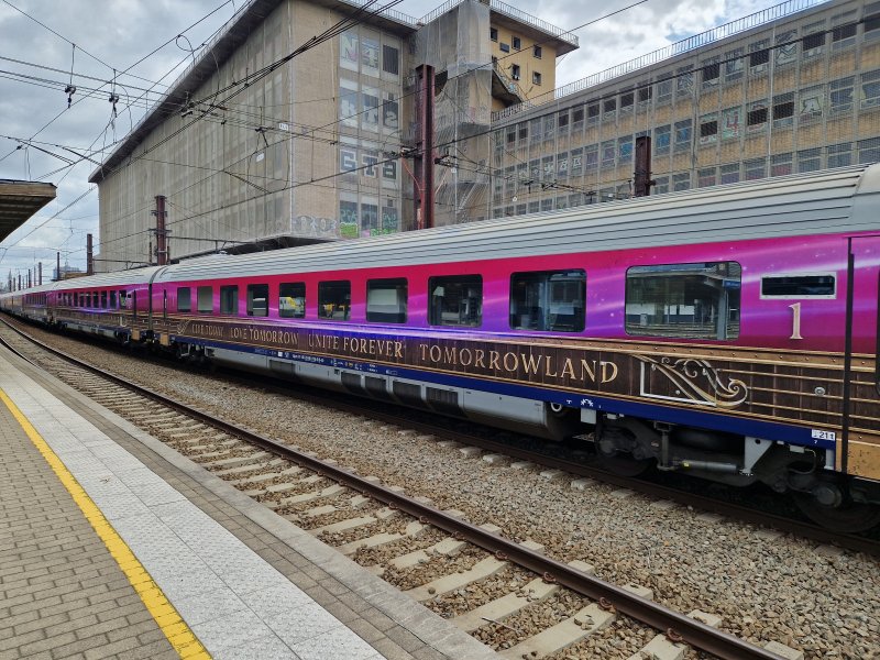 De Tomorrowland Express van 2026. (Foto: Thibault Lapers - Mobilithib)
