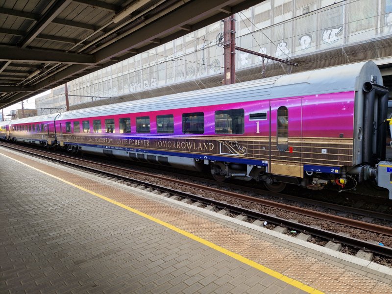 De Tomorrowland Express van 2026. (Foto: Thibault Lapers - Mobilithib)