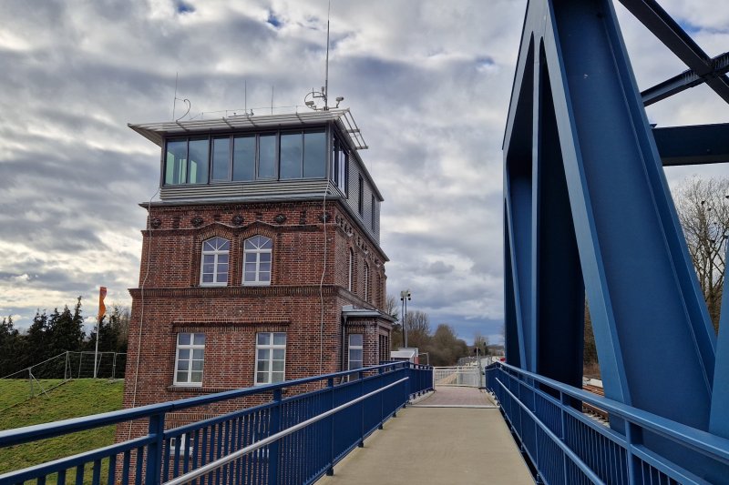 We wandelen terug naar de kant van Weener. (Rechten: Treinenweb/Clayweb)