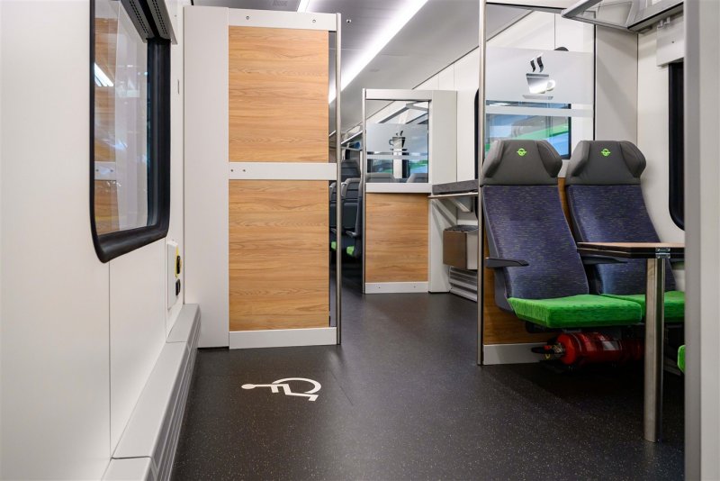 De toegankelijkheid voor rolstoelen is uiteraard ook aanwezig. (Rechten: Stadler / Karol Bojar)